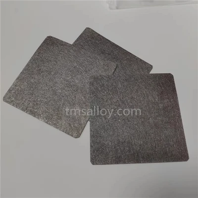 PEM electrolysis Platinized Titanium Fiber Felt supplier PEM electrolysis Platinized Titanium Fiber Felt supplier
